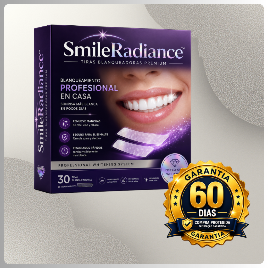 SmileRadiance™ Tiras Blanqueadoras [La Confianza de una Sonrisa Más Blanca]